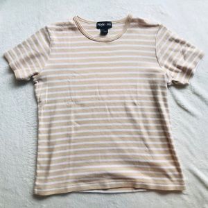 Style & Co. Stripped T-Shirt